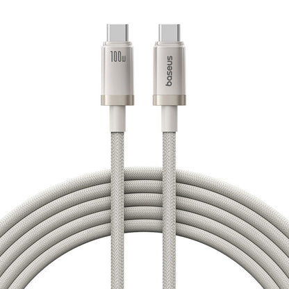 USB-C Data and Charging Cable - USB-C Baseus Titanium, 100W, 2m, Silver P10378100G21-01