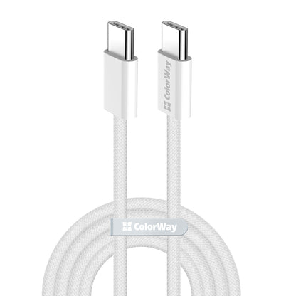 USB-C Data and Charging Cable - USB-C ColorWay CW-CBPDCC061, 60W, 1m, Gray