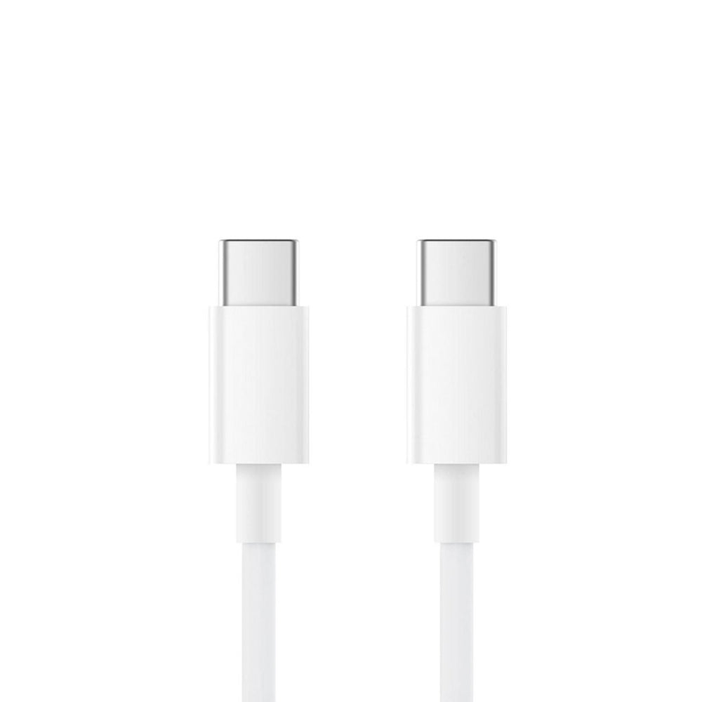 Data- och laddningskabel USB-C - USB-C Lito, 18W, 2m, Vit