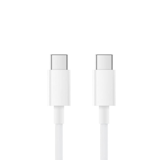 Data- och laddningskabel USB-C - USB-C Lito, 18W, 2m, Vit