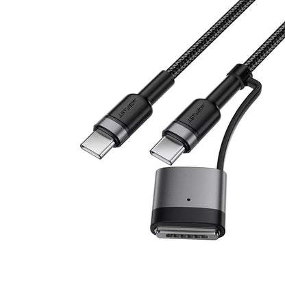 Acefast laddningskabel, USB-C - USB-C / MagSafe 3, 240W, 1.2m, Svart