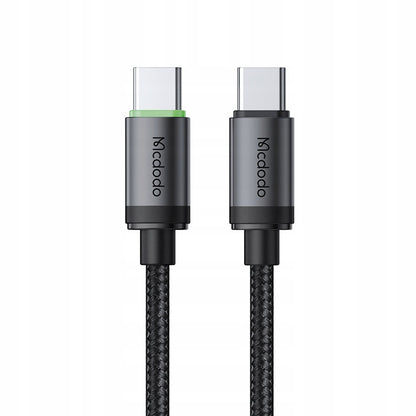 USB-C - USB-C Data- och Laddningskabel McDodo CA-4410, 60W, 1m, Svart