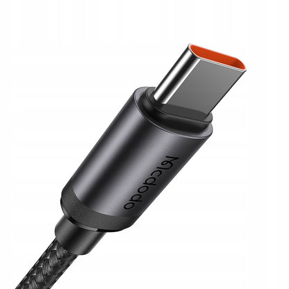 USB-C - USB-C Data- och Laddningskabel McDodo CA-4410, 60W, 1m, Svart