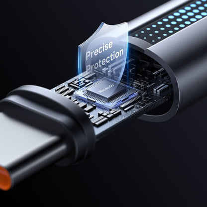 USB-C - USB-C Data- och Laddningskabel McDodo CA-5740, 100W, 1.2m, Svart