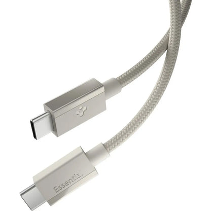 USB-C Data- och Laddningskabel - USB-C Spigen EB6015CC, 60W, 1,5m, Titangrå ACA10419