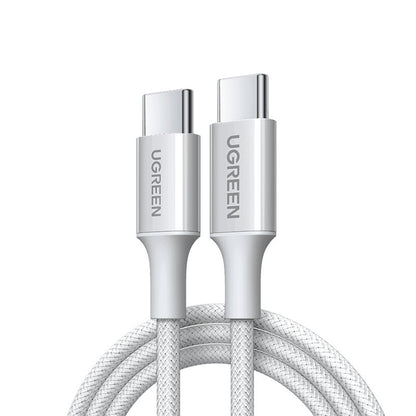USB-C till USB-C Data- och Laddningskabel UGREEN L501, 60W, 2m, Grå