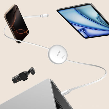 USB-C Data- och Laddningskabel - USB-C UGREEN L531, 100W, 1m, Vit