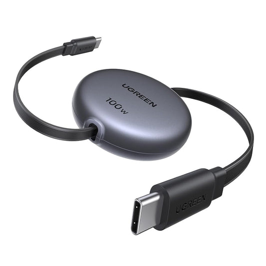 USB-C Data- och Laddningskabel - USB-C UGREEN L531, 100W, 1m, Svart
