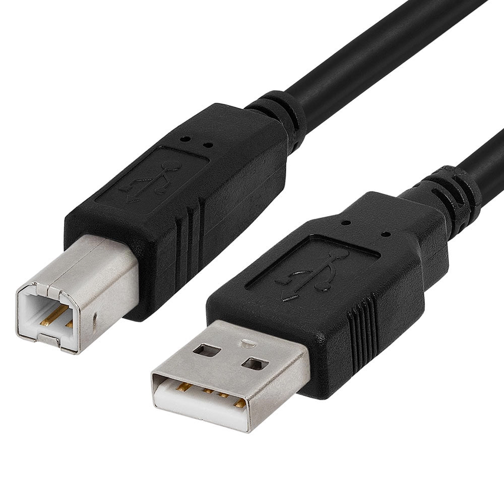 OEM Skrivarkabel, USB-A - USB-B, 1,5m, Svart