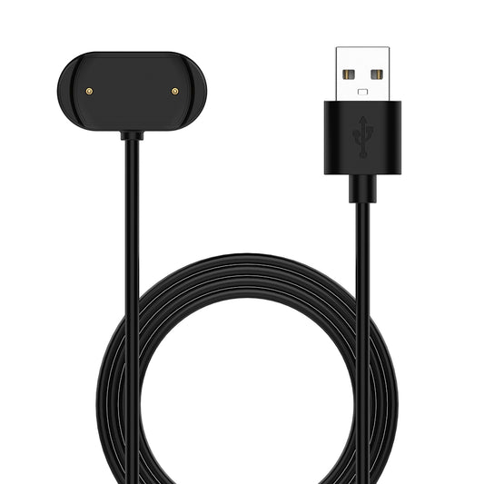 Techsuit THA3 Charging Cable for Amazfit Watch Series, USB-A, Black