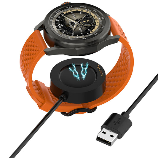 Techsuit TXC9 laddningskabel för Xiaomi Watch S4 Sport, USB-A, Svart