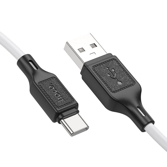 Data- och laddningskabel USB-A - USB-C HOCO X90, 60W, 1m, Vit