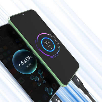 USB-A-laddningskabel - Lightning / microUSB / USB-C Dudao L3E 3in1, 60W, 1,2m, Svart