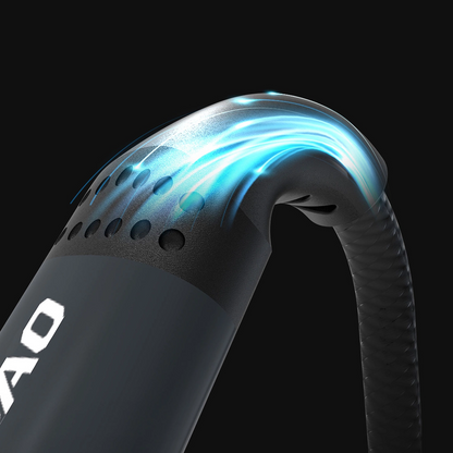 USB-A-laddningskabel - Lightning / microUSB / USB-C Dudao L3E 3in1, 60W, 1,2m, Svart