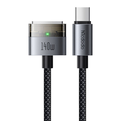 McDodo CA-2070 Laddningskabel, USB-C - MagSafe 3, 140W, 2m, Svart