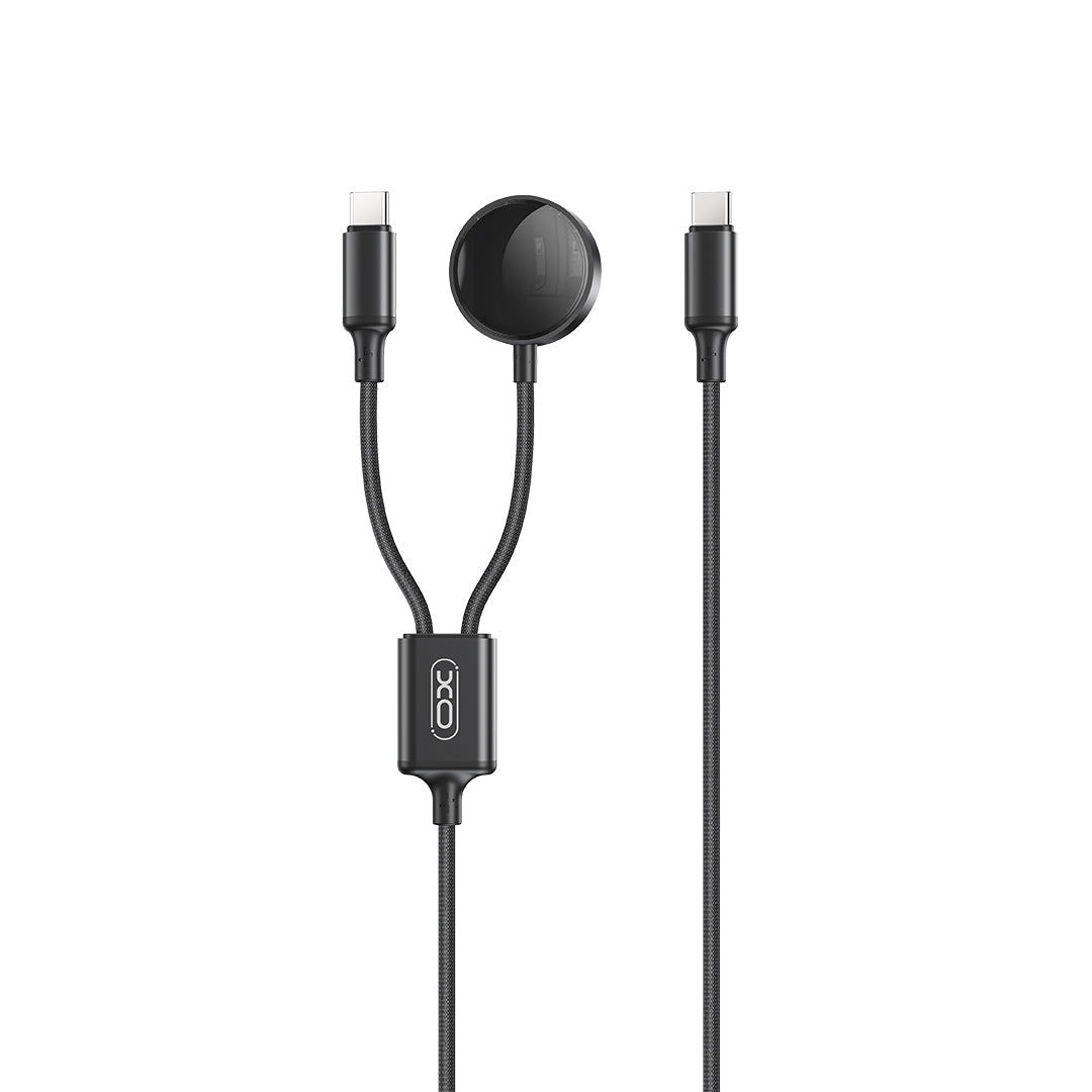 XO Design CX030 Wireless Charger for Apple Watch Series, USB-C, Black