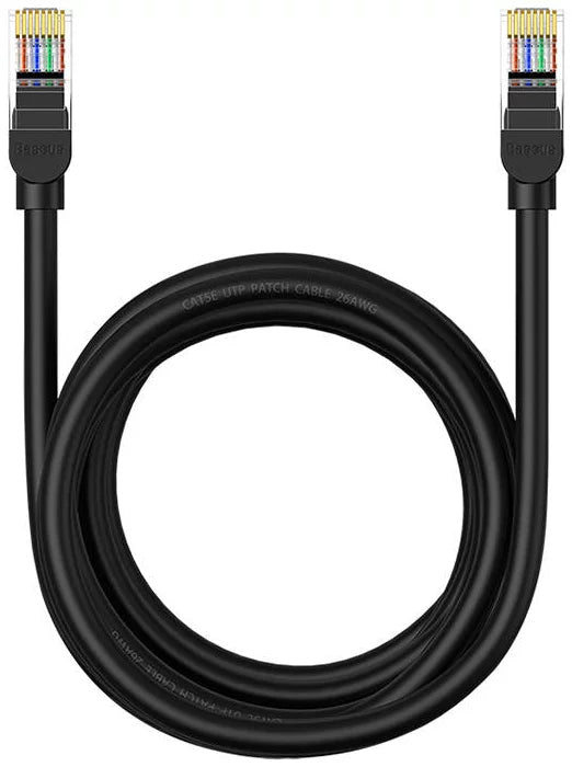 Baseus Network Cable, UTP, Cat5, 3m, Black B00133206111-04