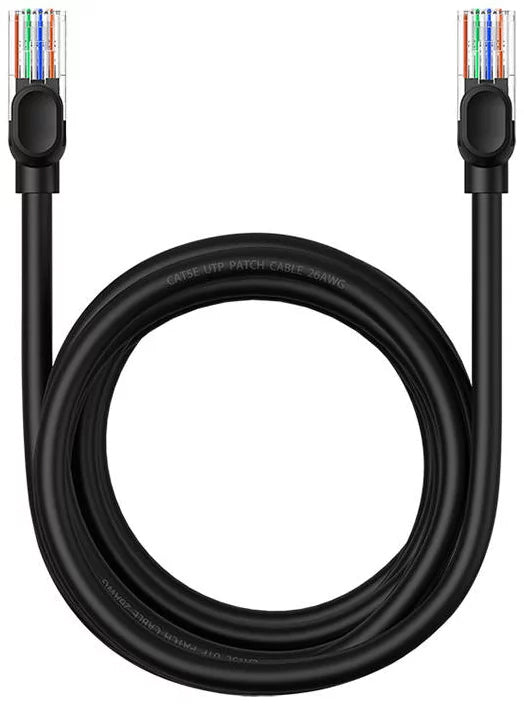 Baseus Network Cable, UTP, Cat5, 3m, Black B00133206111-04