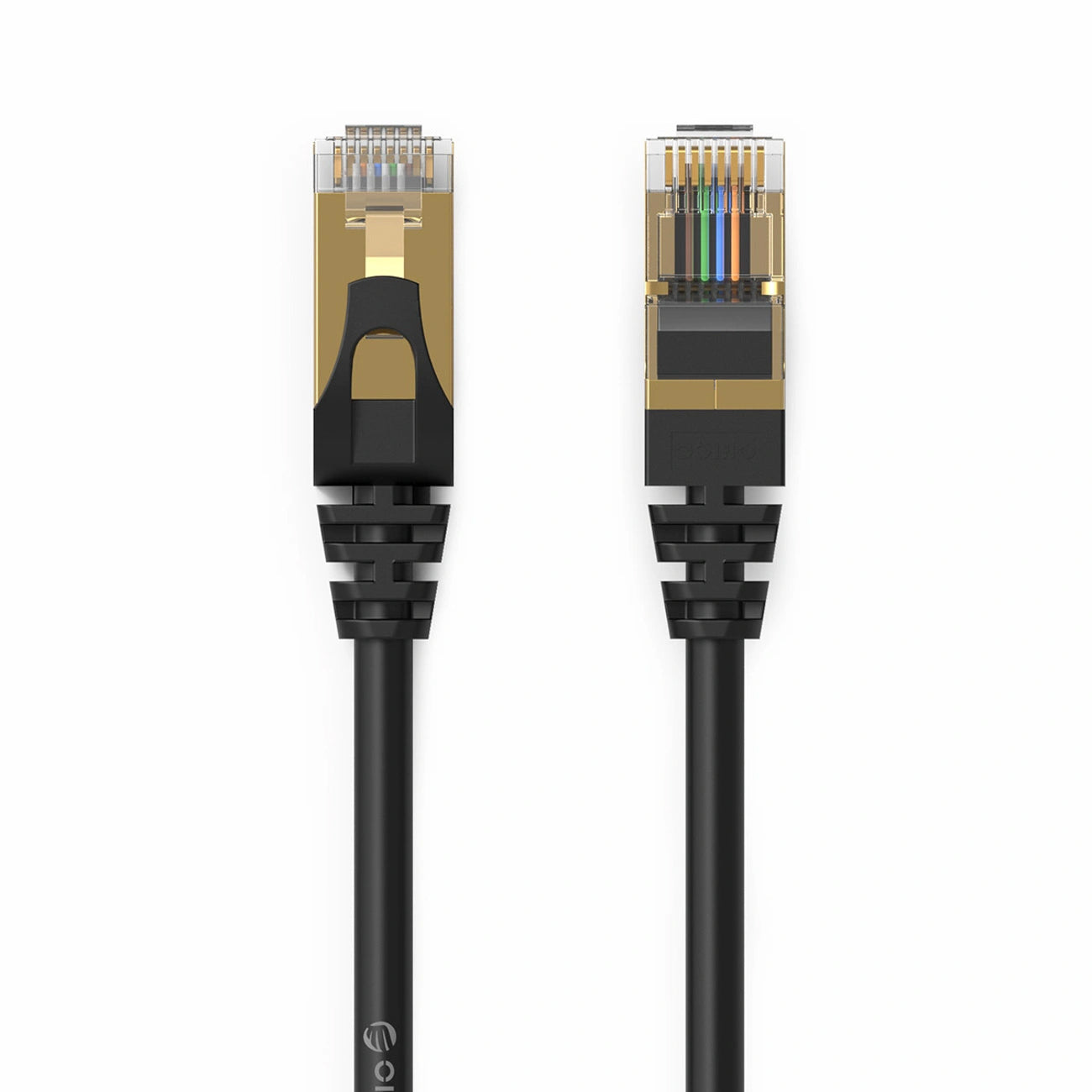 Orico PUG-C7 nätverkskabel, UTP, Cat7, 2m, svart