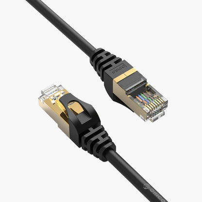 Orico PUG-C7 nätverkskabel, UTP, Cat7, 2m, svart