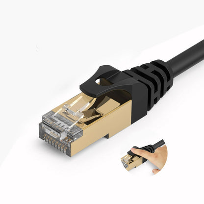 Orico PUG-C7 nätverkskabel, UTP, Cat7, 2m, svart