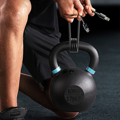 UGREEN NW316 nätverkskabel, UTP, Cat6, 8m, Svart