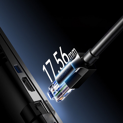 UGREEN NW316 nätverkskabel, UTP, Cat6, 8m, Svart