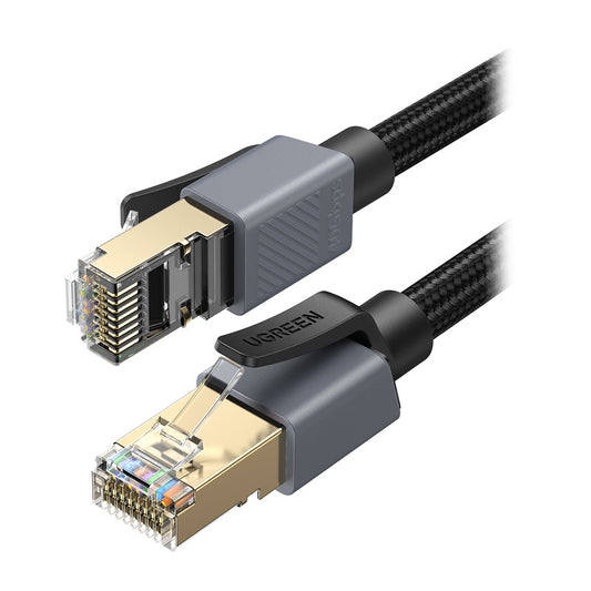 UGREEN NW343 nätverkskabel, UTP, Cat8, 2m, svart
