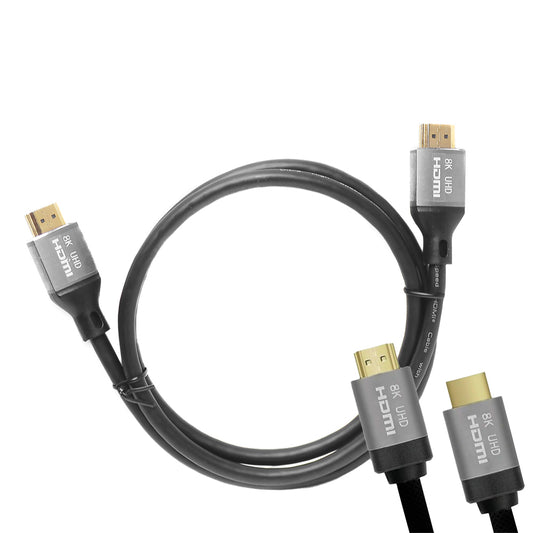 LTC Gold videosladd, HDMI - HDMI, 8K, 1m, svart