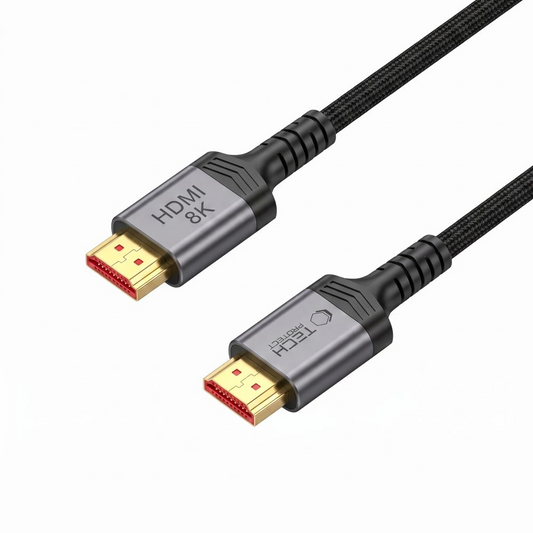 Tech-Protect Ultraboost 2 videosladd, HDMI - HDMI, 8K, 1m, svart