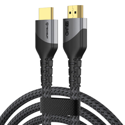 Techsuit NexusVision Pro CX3 videosladd, HDMI - HDMI, 8K, 2m, grå