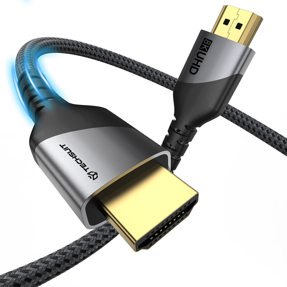 Techsuit NexusVision Pro CX3 videosladd, HDMI - HDMI, 8K, 2m, grå