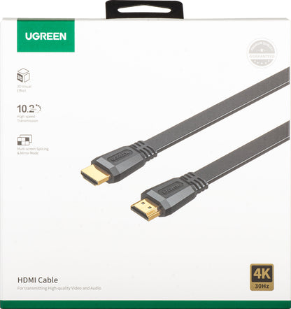 UGREEN ED015 Videokabel, HDMI - HDMI, 4K, 5m, Svart