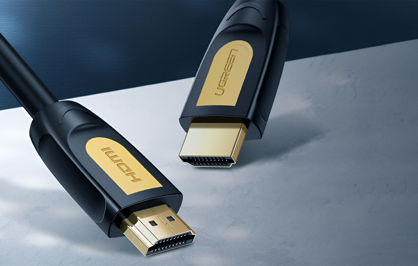 UGREEN HD101 Videokabel, HDMI - HDMI, 4K, 1,5 m, Svart