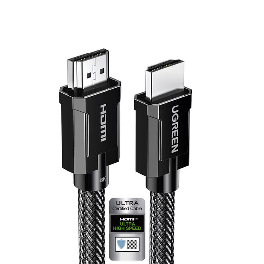 UGREEN Videokabel, HDMI - HDMI, 8K, 1.5m, Svart