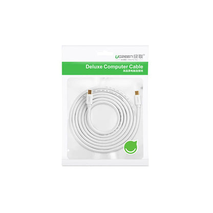 UGREEN Videokabel, MiniDisplayPort - MiniDisplayPort, 4K, 2m, Vit