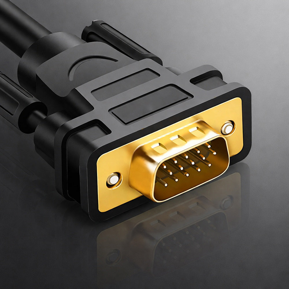UGREEN VG101 videosladd (11633), VGA - VGA, 10m, svart