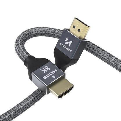 WZK Ultraboost videokabel, HDMI - HDMI, 8K, 3m, Grå WHDMI-30 WHDMI-30 