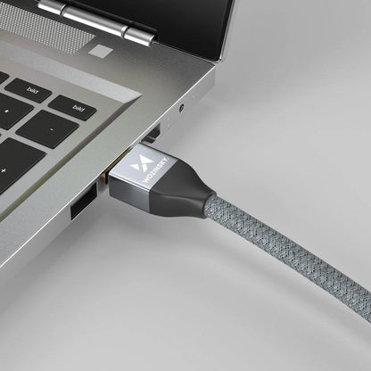 WZK Ultraboost videokabel, HDMI - HDMI, 8K, 3m, Grå WHDMI-30 WHDMI-30 