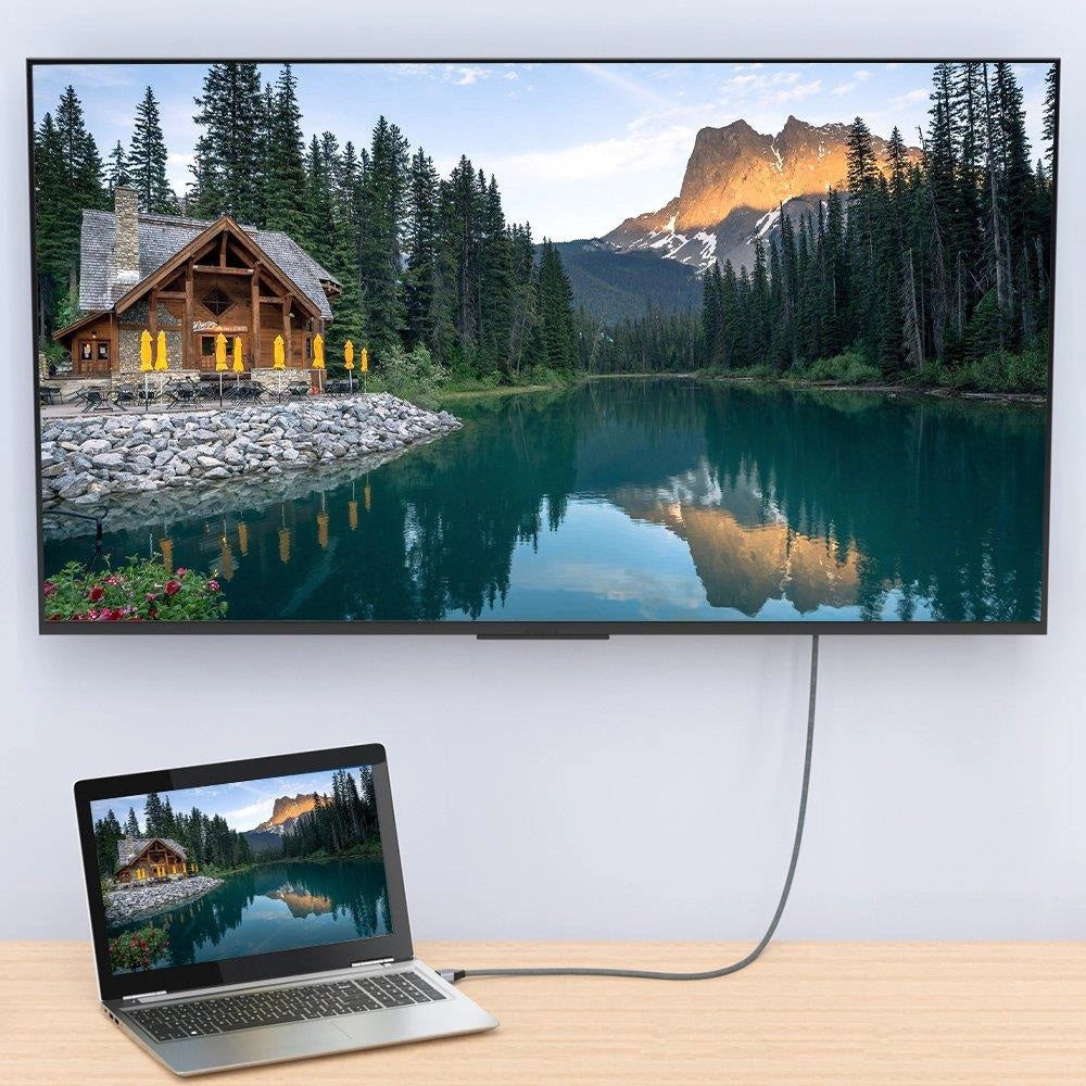 WZK Ultraboost videokabel, HDMI - HDMI, 8K, 3m, Grå WHDMI-30 WHDMI-30 