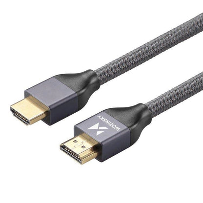 WZK Ultraboost videokabel, HDMI - HDMI, 8K, 3m, Grå WHDMI-30 WHDMI-30 