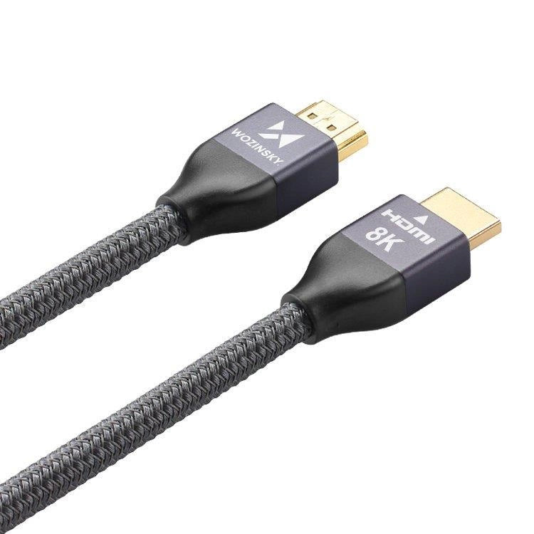 WZK Ultraboost videokabel, HDMI - HDMI, 8K, 3m, Grå WHDMI-30 WHDMI-30 