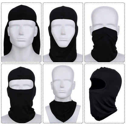 Cagula Ski Balaclava Unisex Techsuit BLC1, Svart