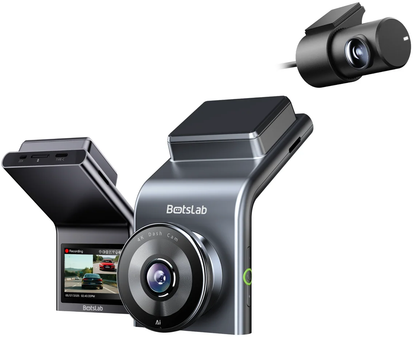 Fram- och bakre bilkamera Botslab G300H Plus, 4K, Wi-Fi, GPS, 2,4-tums display