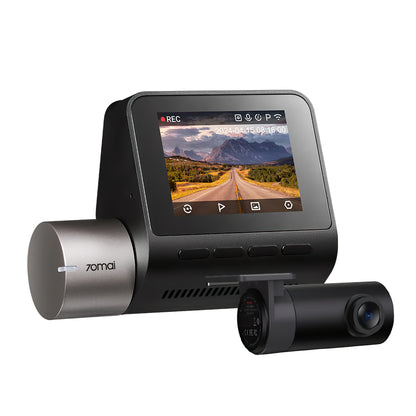 Bil Kamera Fram Bak 70mai Dash Cam A510, 3K, GPS, Wi-Fi, Display 2 tum