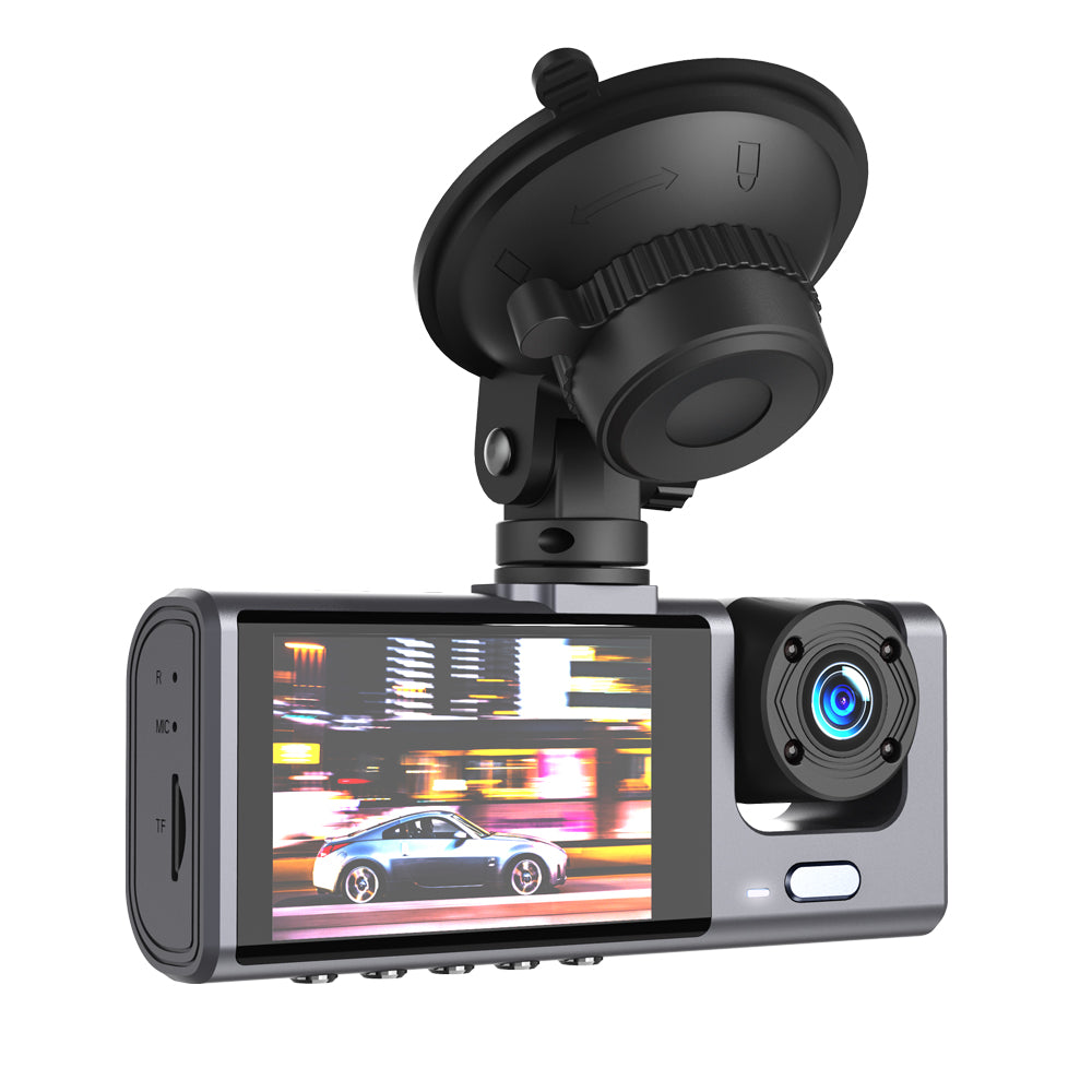 Bil Kamera Fram Bak XO Design XJ03, 1080P, Display 2 tum