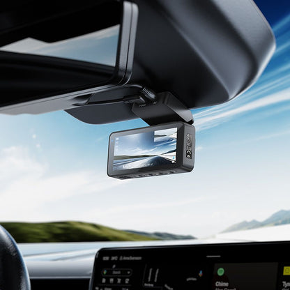 Bil Kamera Fram och Bak HOCO DV12, 2K, Wi-Fi, GPS, Display 3.69 tum