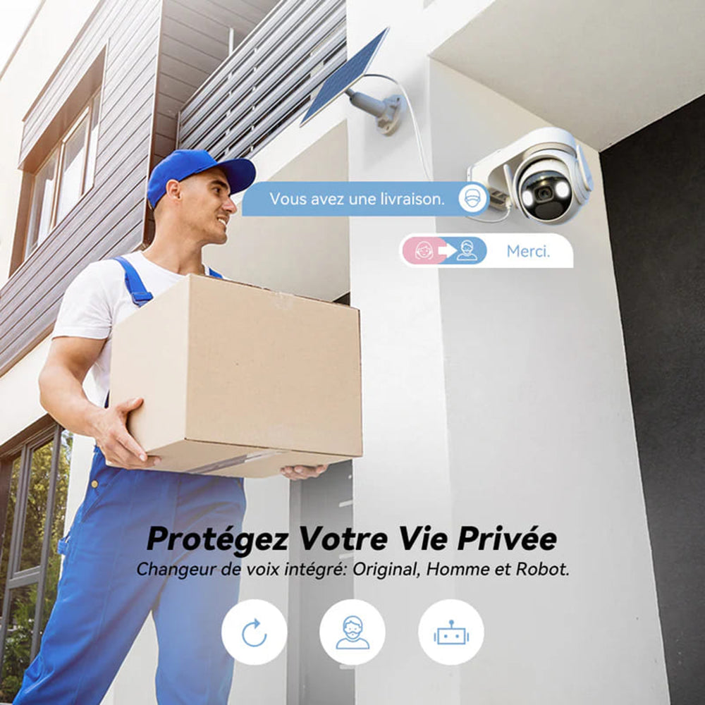 Övervakningskamera Imou Cell PT, Wi-Fi, 2K, IP66, Utomhus IPC-K9EP-3T0WE