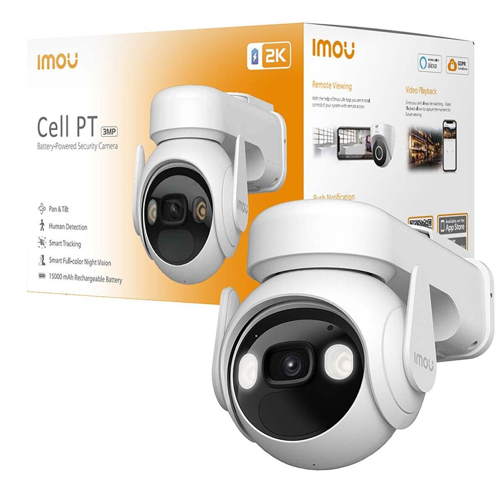 Övervakningskamera Imou Cell PT, Wi-Fi, 2K, IP66, Utomhus IPC-K9EP-3T0WE