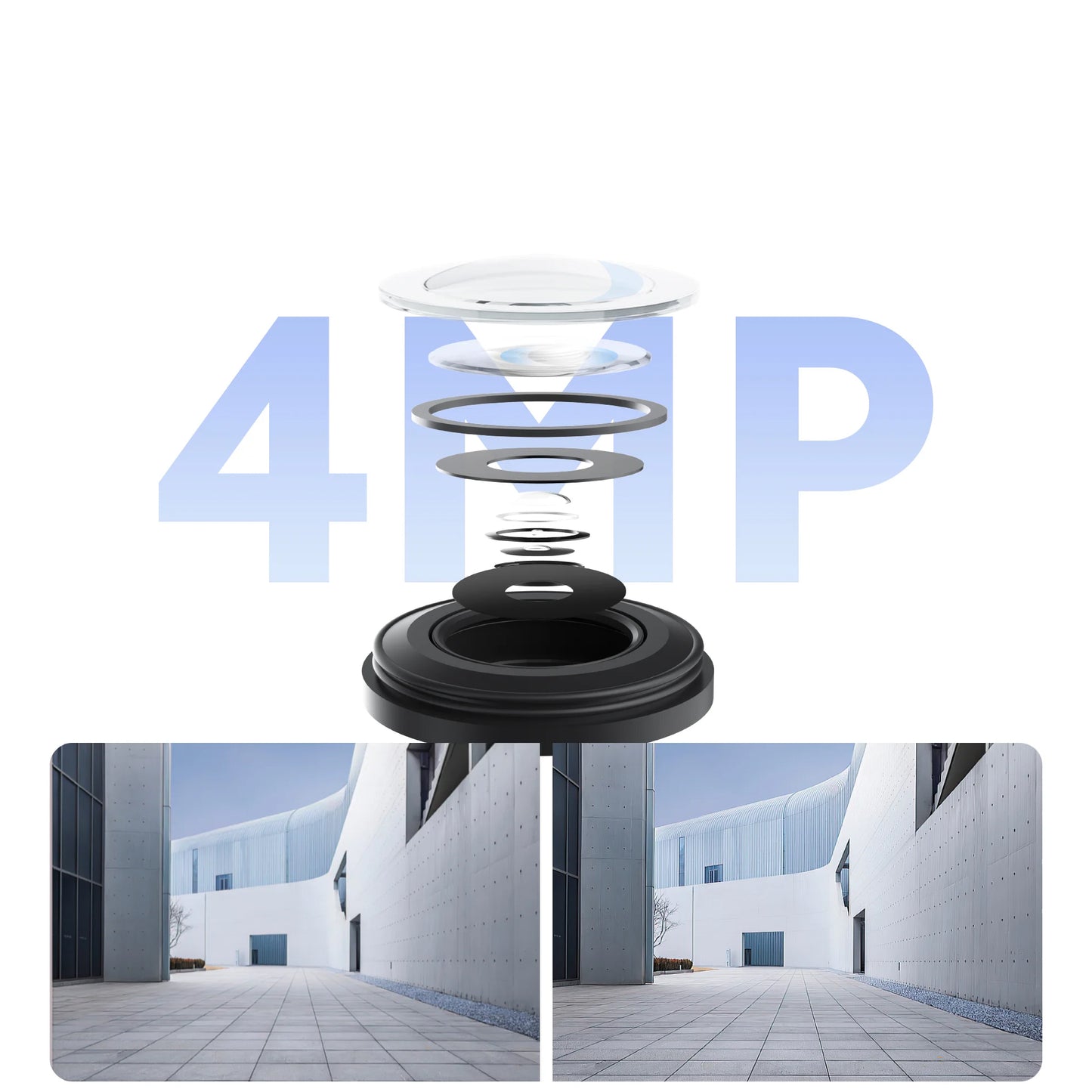 Xiaomi CW500 Dual övervakningskamera, Wi-Fi, 2.5K, IP66, Utomhus BHR9402EU